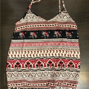 Bohemian Print Women's Top